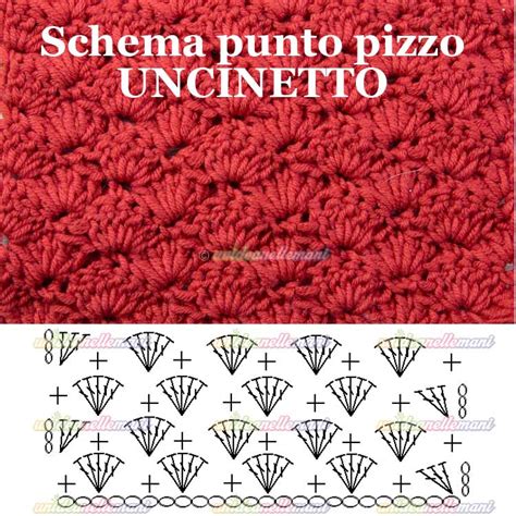 punto prada uncinetto schema|punti per uncinetto.